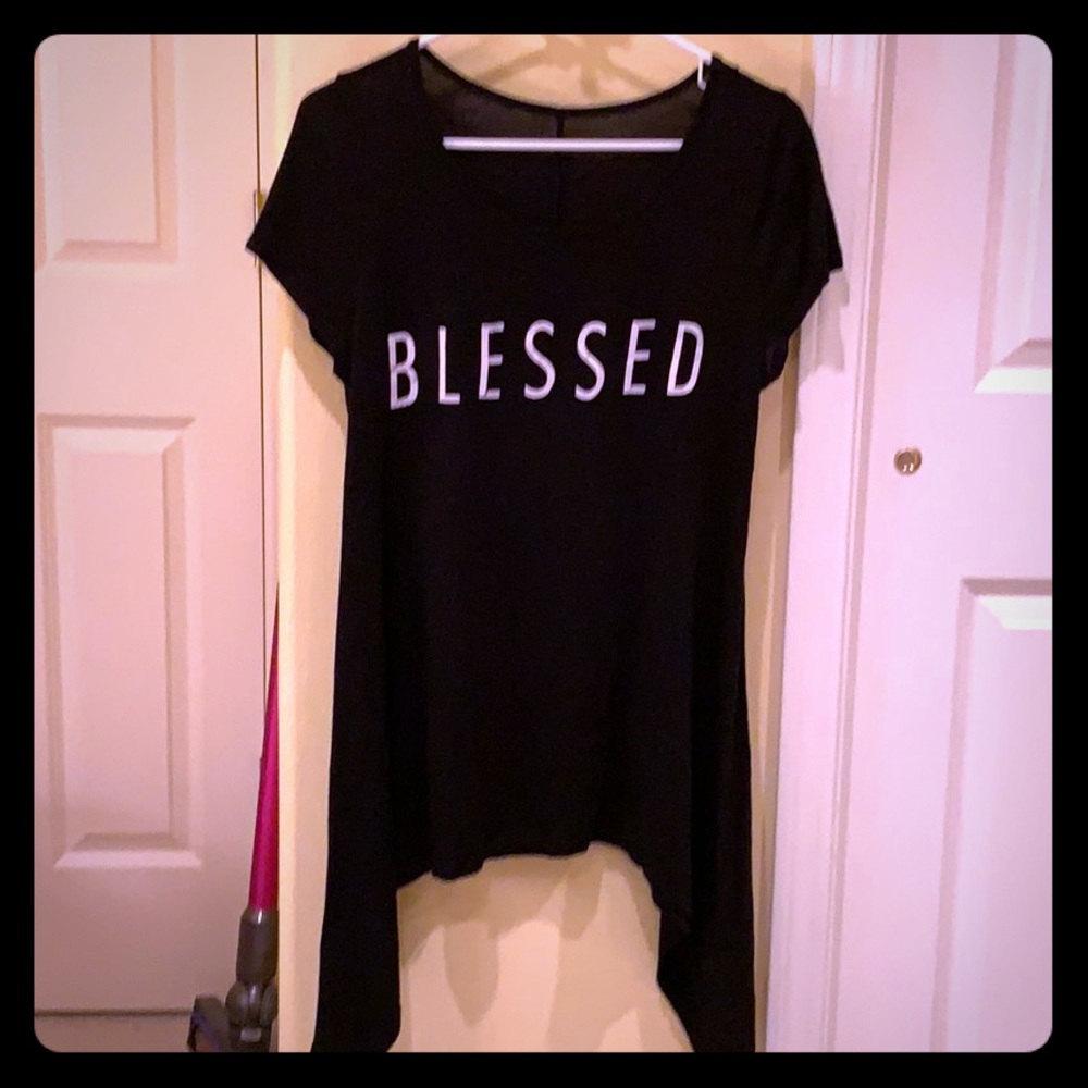 Shark bite blessed shirt